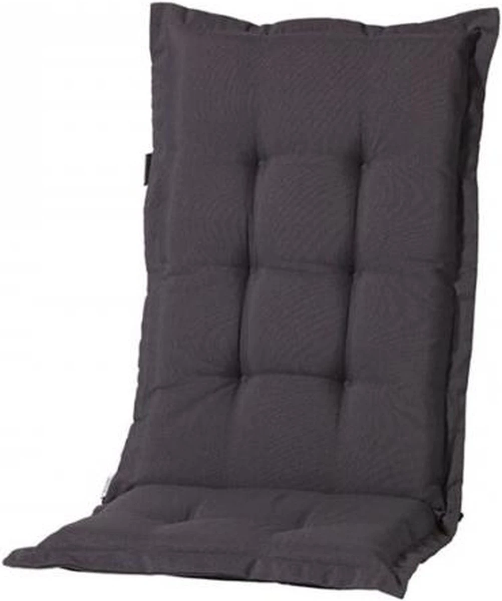 Madison - Tuinkussen - Hoge Rug - 123 X 50cm - Panama Grijs - Standenstoel - Afbeelding 3
