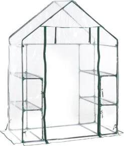 Broeikas / Tuinkas - 147 X 195 X 73 Cm - PVC Folie