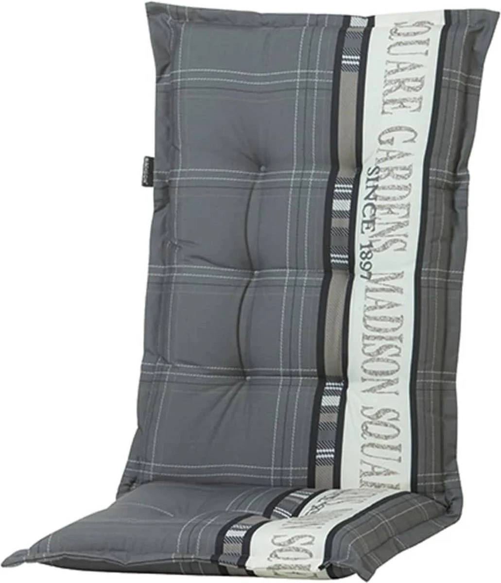 Madison Tuinkussen Hoog Madison Garden 123x50 Cm - Grijs - Afbeelding 2