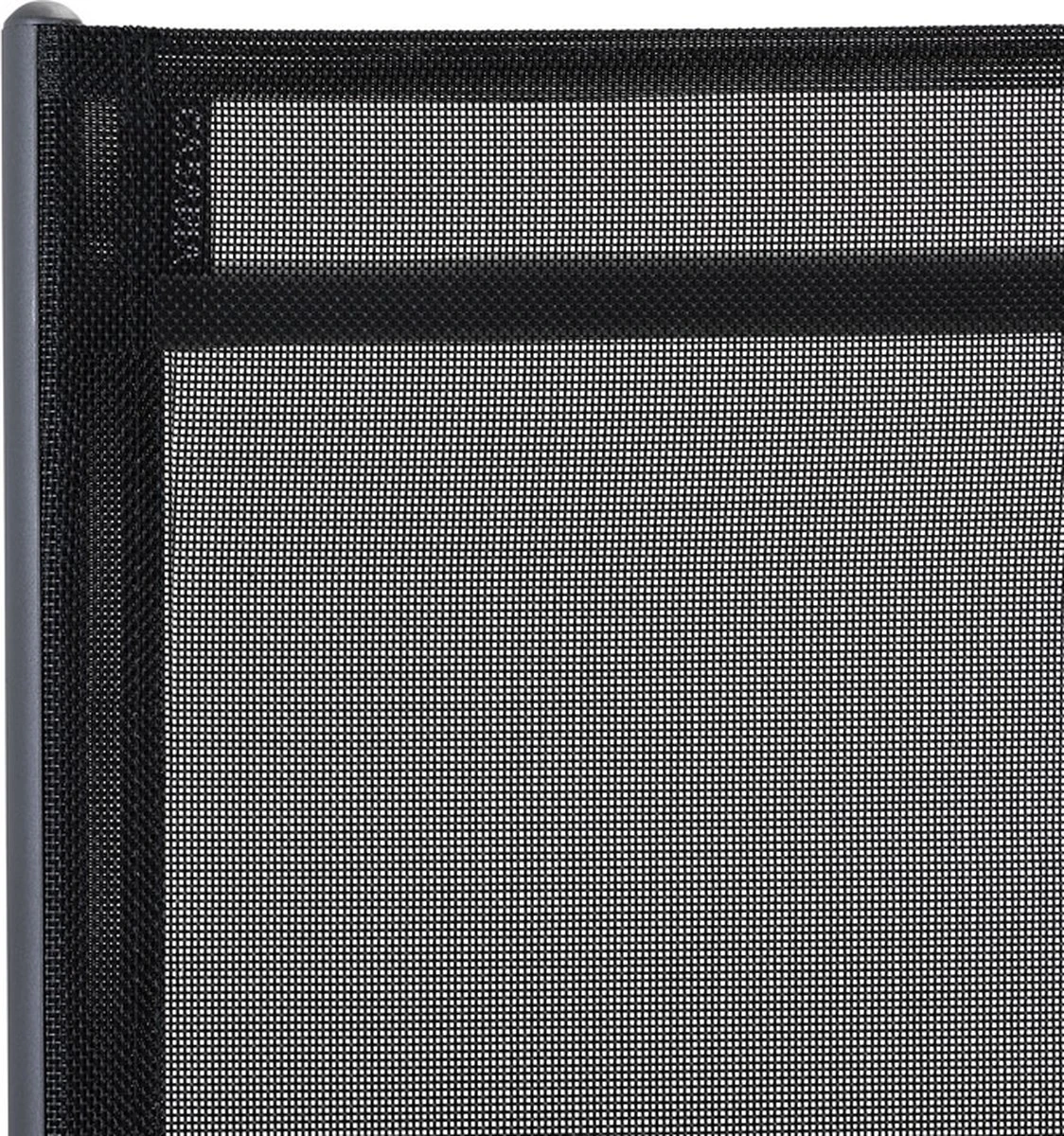 Tuinset 4 + 1 Klapstoelen Tuintafel – Aluminium 80x80cm - Grijs - Afbeelding 13