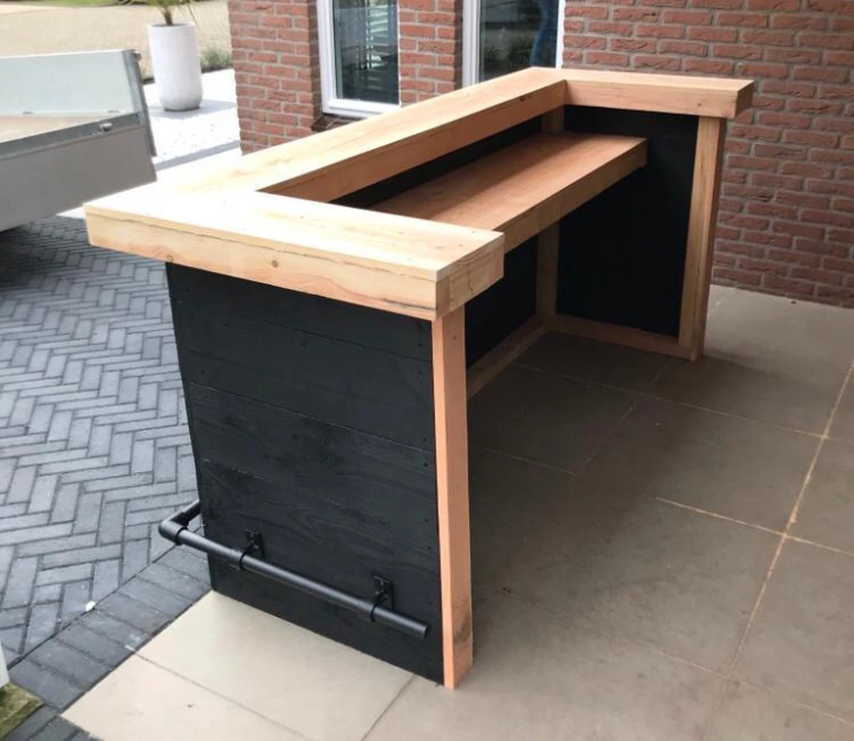 Tuinbar Douglashout - JB WoodWorkers - Bar Dalfsen - Tuin En Overkapping - Afbeelding 2
