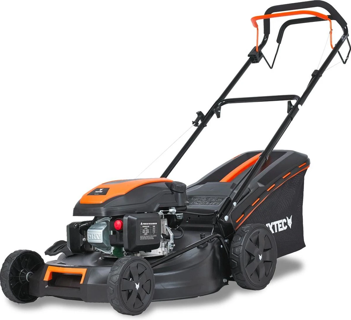 FUXTEC Grasmaaier Benzine - 51cm - 4-takt - 170cc - Zelfrijdend / Zelftrekkend /achterwielaandrijving - Mulchfunctie - Opvangbak 60L - FX-RM5170 - Afbeelding 5