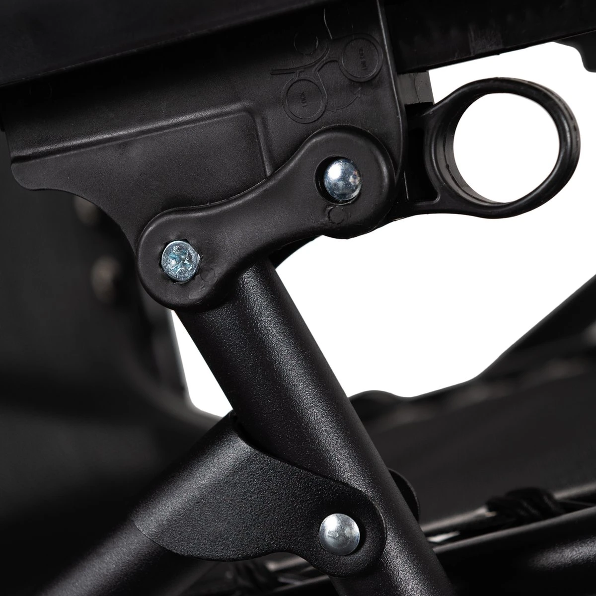 Luxe Ligstoel Met Hoofdsteun & Voetsteun - Verstelbare Rugleuning - Zonnebed Relaxstoel Voor Tuin/Terras/Strand/Balkon/Zwembad/Camping - Inklapbaar - Weerbestendig - Zwart - Afbeelding 4