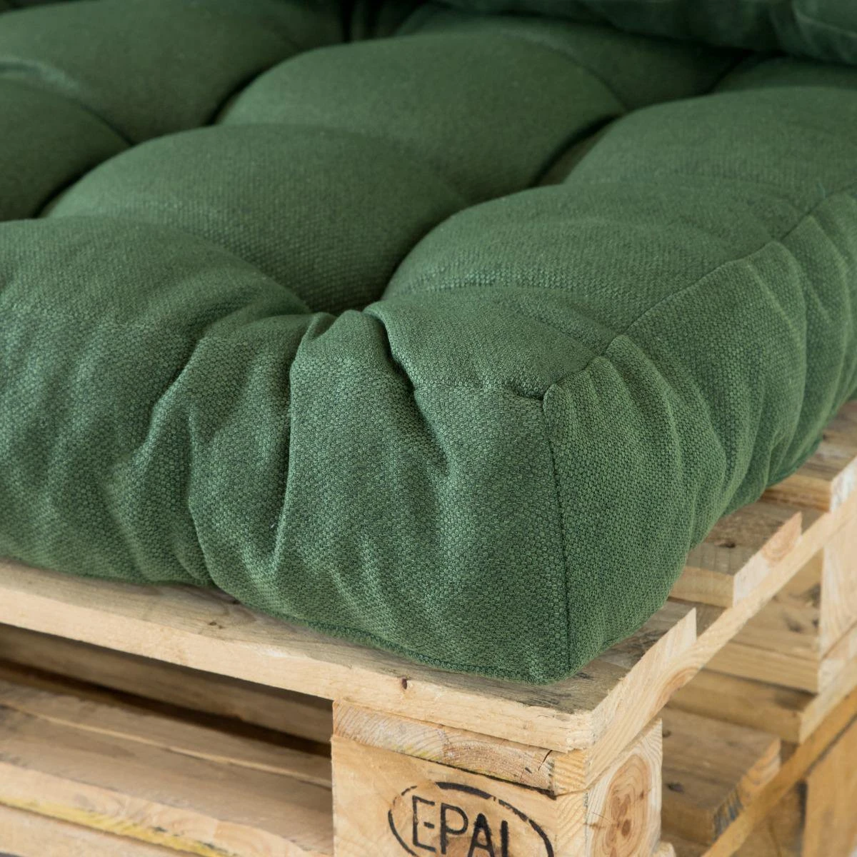 2L Home & Garden Rugkussen Metro Olijf - 120 X 40cm - Afbeelding 5