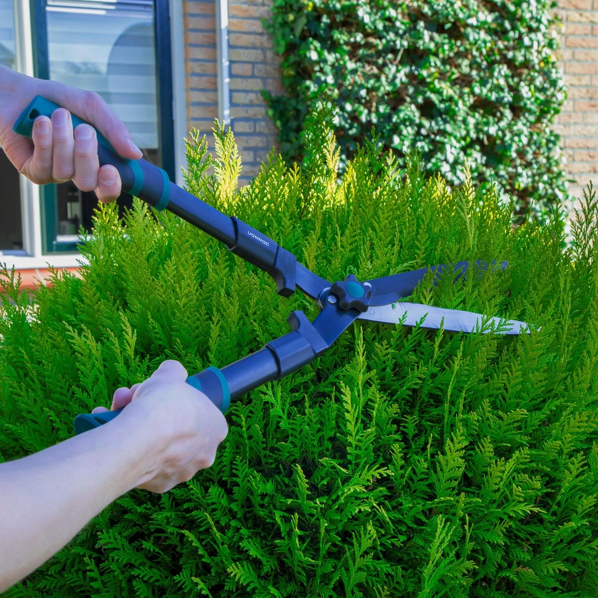 VONROC Snoeischaren Set / Snoeiset - 3-delig - Takkenschaar, Heggenschaar En Snoeischaar - Afbeelding 6