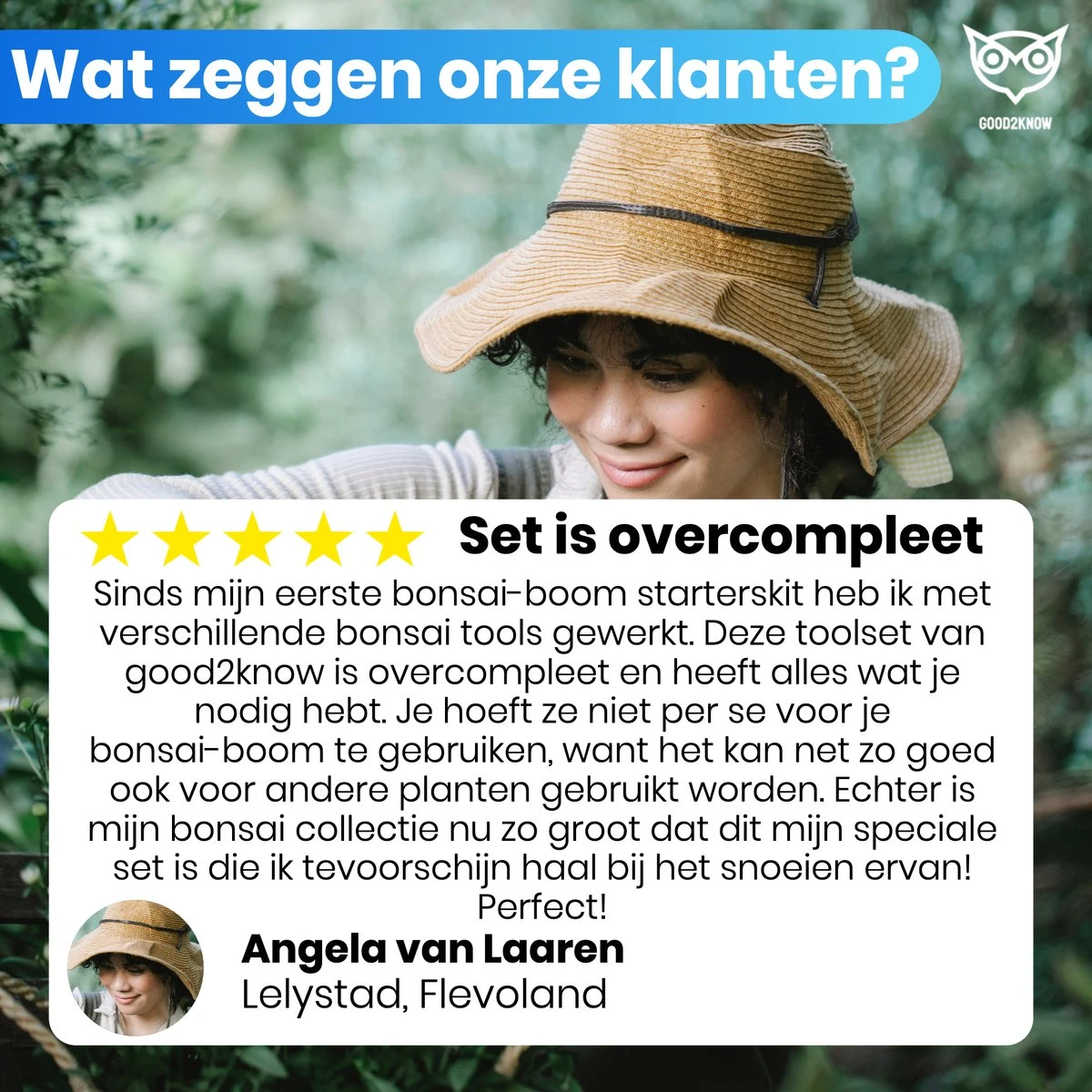 Good2know Bonsai Gereedschap Set – 16 Delig – Bonsai Starters Kit – Bonsai Boompje Verzorgingskit - Tuingereedschap - Afbeelding 9