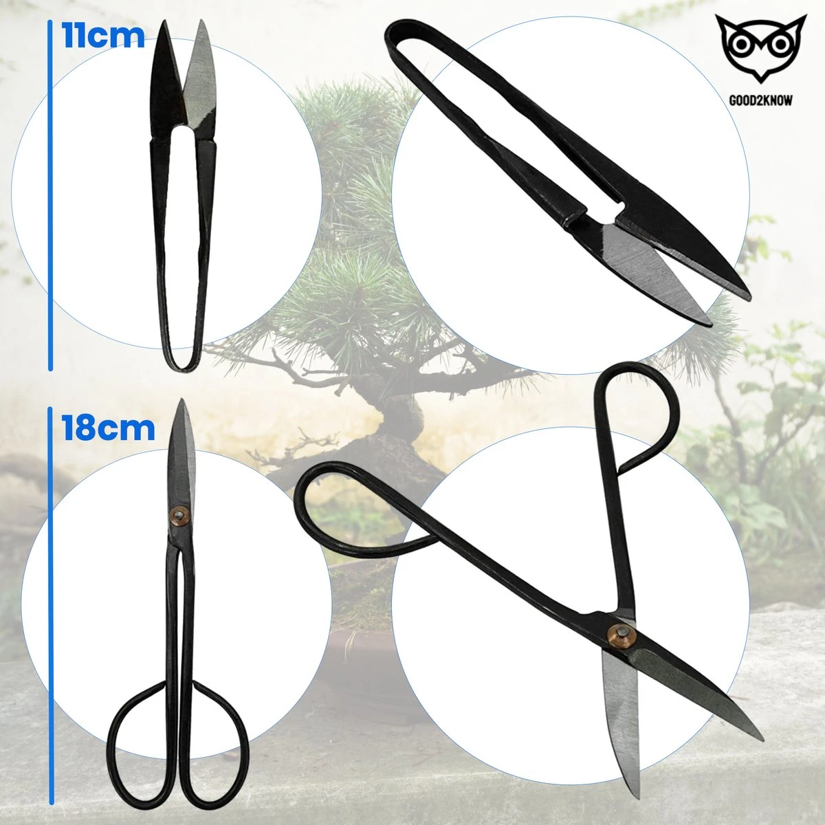 Good2know Bonsai Gereedschap Set – 16 Delig – Bonsai Starters Kit – Bonsai Boompje Verzorgingskit - Tuingereedschap - Afbeelding 10