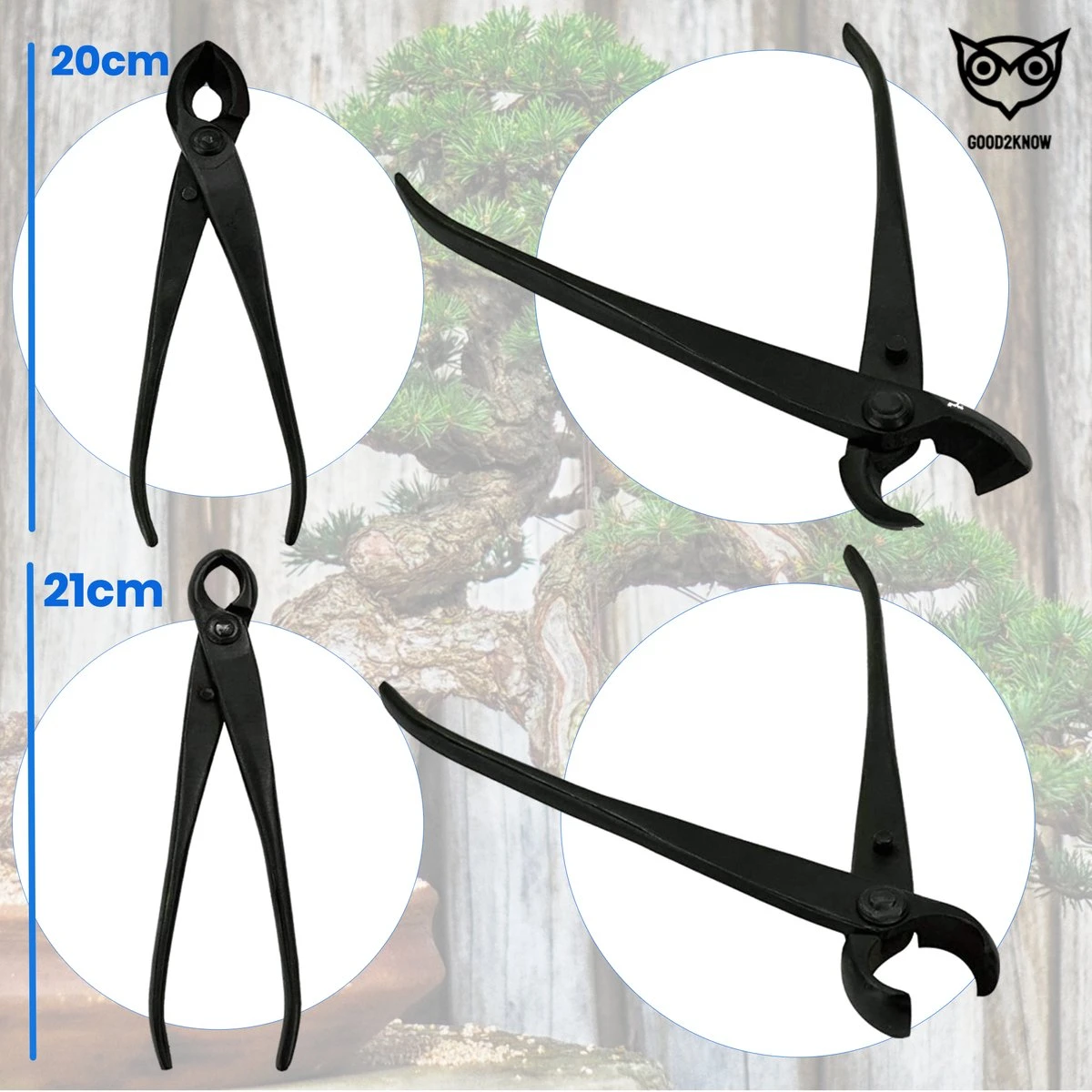 Good2know Bonsai Gereedschap Set – 16 Delig – Bonsai Starters Kit – Bonsai Boompje Verzorgingskit - Tuingereedschap - Afbeelding 12