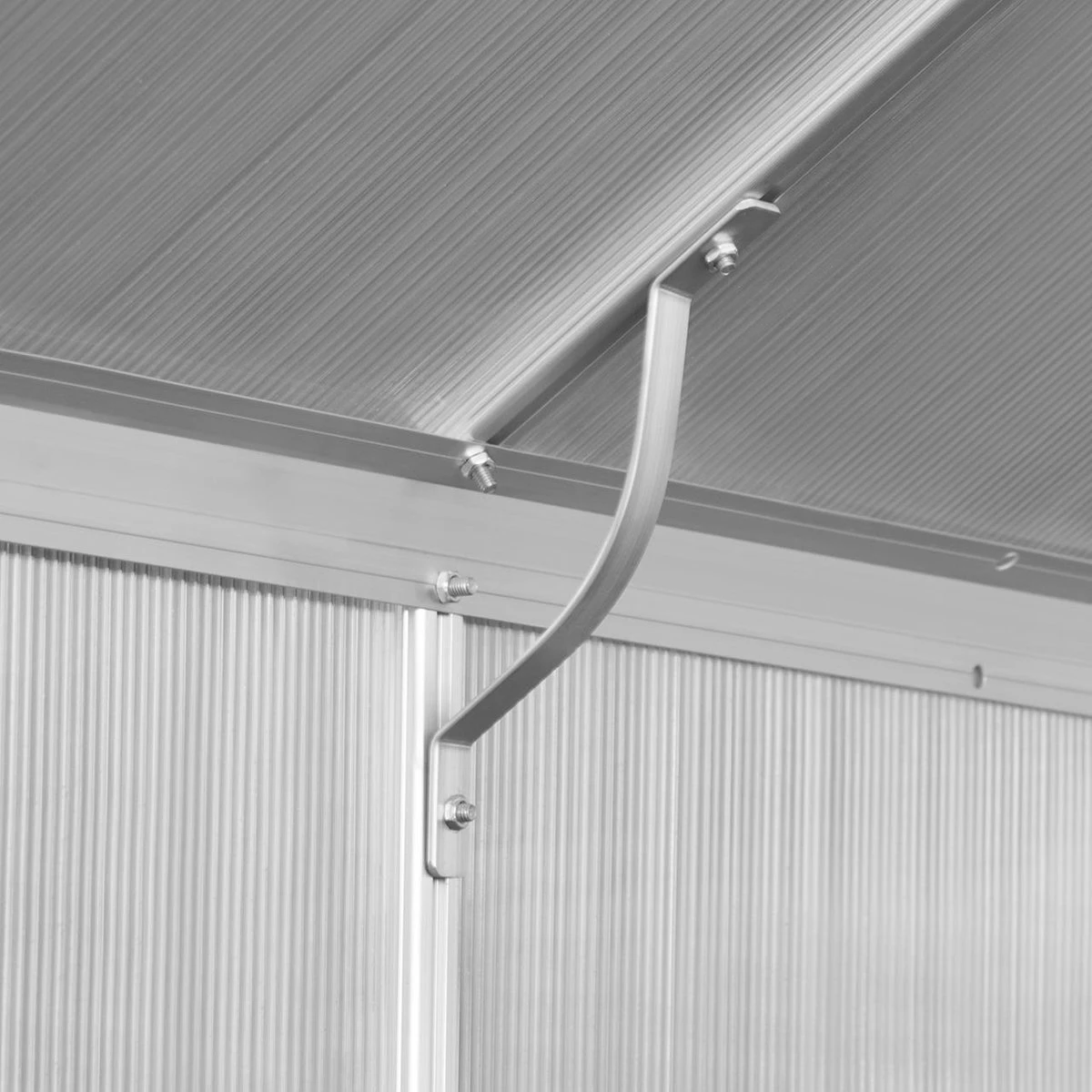 FUXTEC Tuinkas 5,9m² - Broeikas - Kweekkas - Hobbykas - Aluminium/holle Kamerplaat - FX-GWH159 - Afbeelding 17