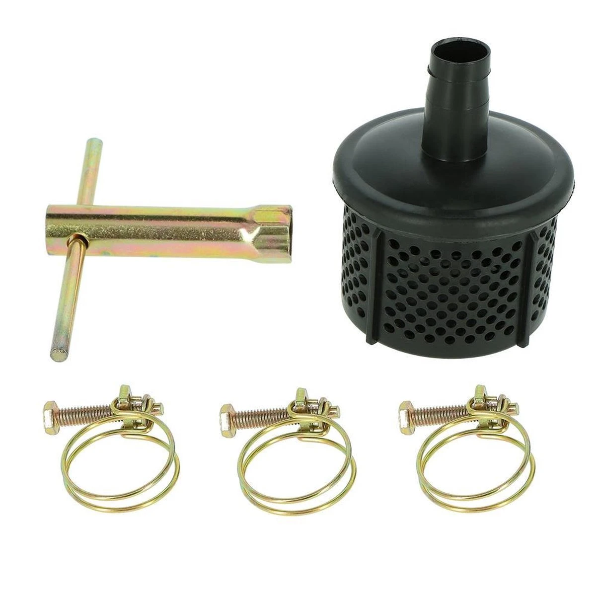 Kibani Waterpomp 8.000 Liter P/uur - 98 Cc / 1.5 PK 4-takt Benzine Motor - 4000 Toeren/Minuut - Doorstroming 8 M³ P/uur - Tuinpomp - Afbeelding 8