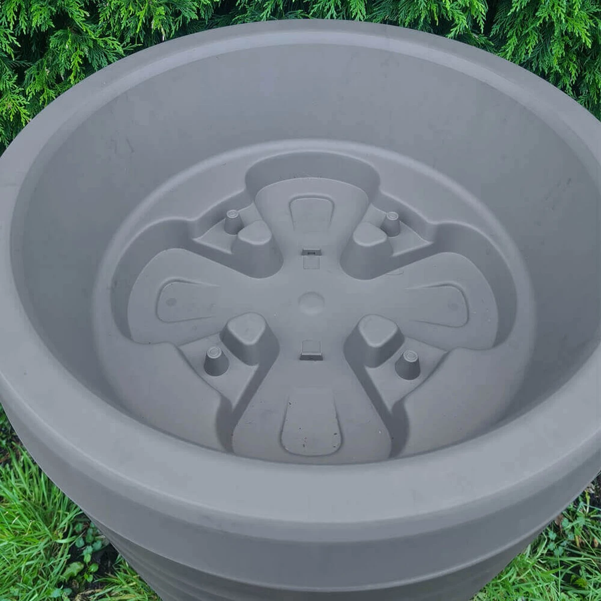 Regenton Wave - 240 Liter - Grijs - Afbeelding 2