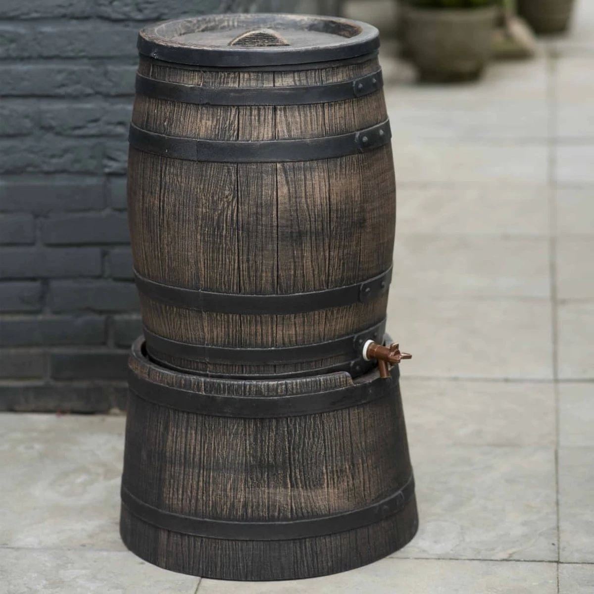 Nature - Regenton - Whiskyvat - 50L - H49,5 X Ø38cm - Afbeelding 8