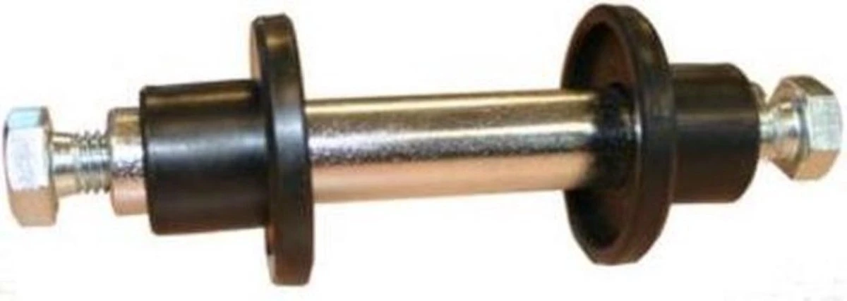 Benson As Voor Kruiwagenwiel 128 Mm X Ø 20 Mm - Inclusief Stofkappen - Afbeelding 5