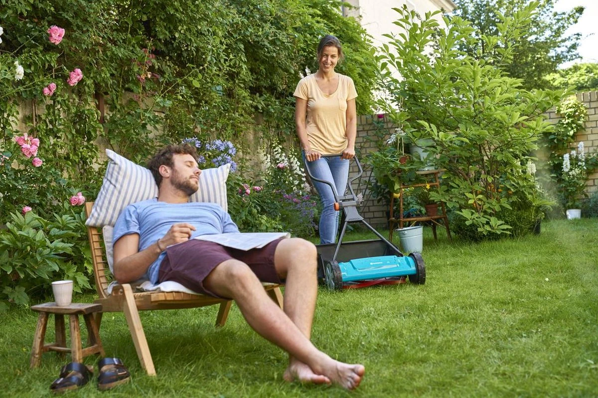 GARDENA - Kooimesmaaier 400 - Grasmaaier - Maaibreedte 40 Cm - Gazons Tot Ca. 200m² - Afbeelding 7