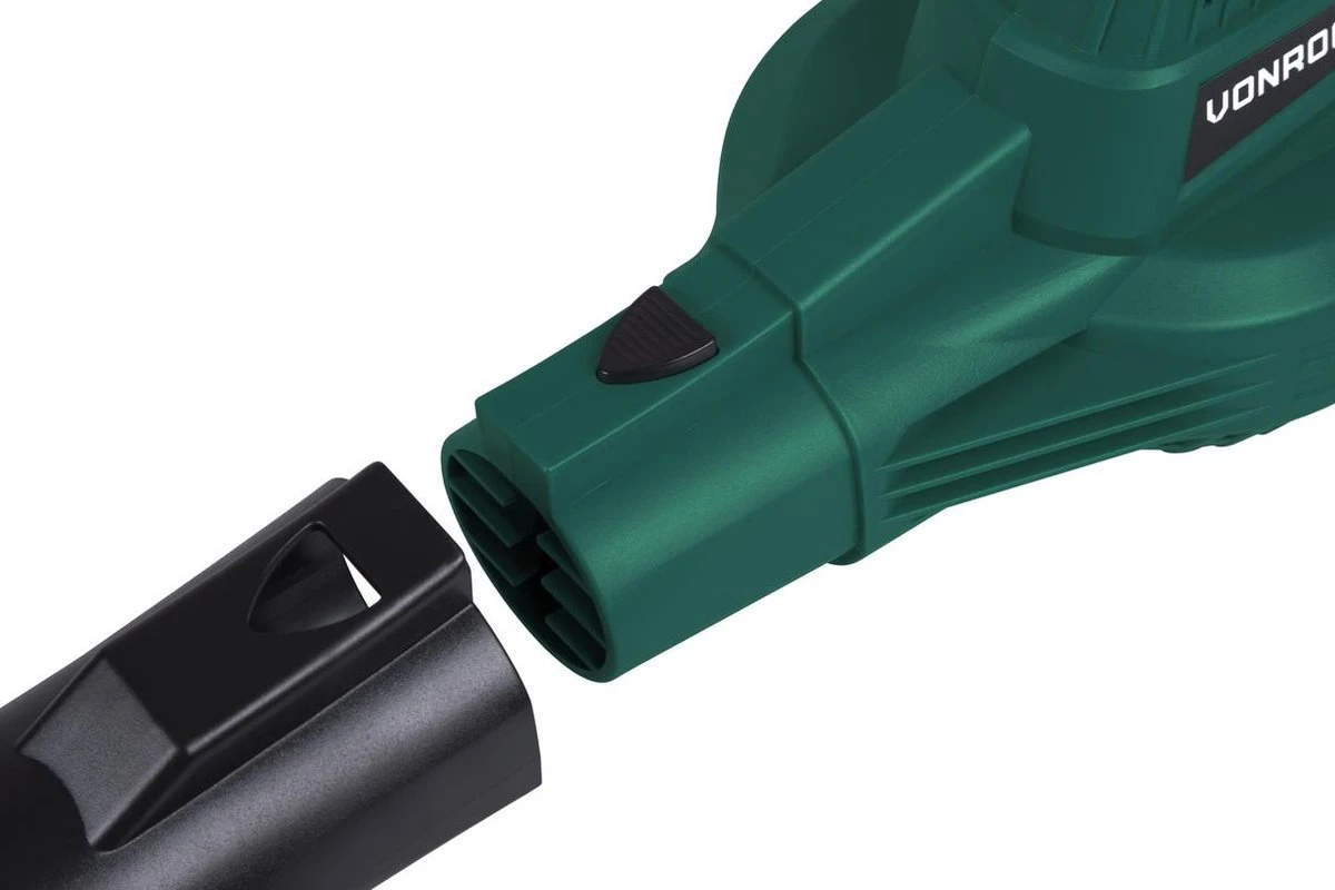 VONROC Accu Bladblazer – VPower 20V – 2 Standen – Max. Blaassnelheid 190km/u – Incl. Accu En Oplader - Afbeelding 3