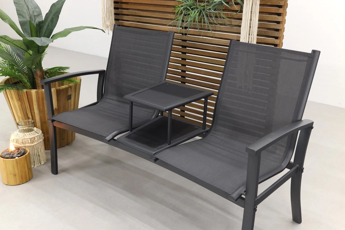 Tete-a-Tete Aluminium Tuinbank Felix - Afbeelding 4