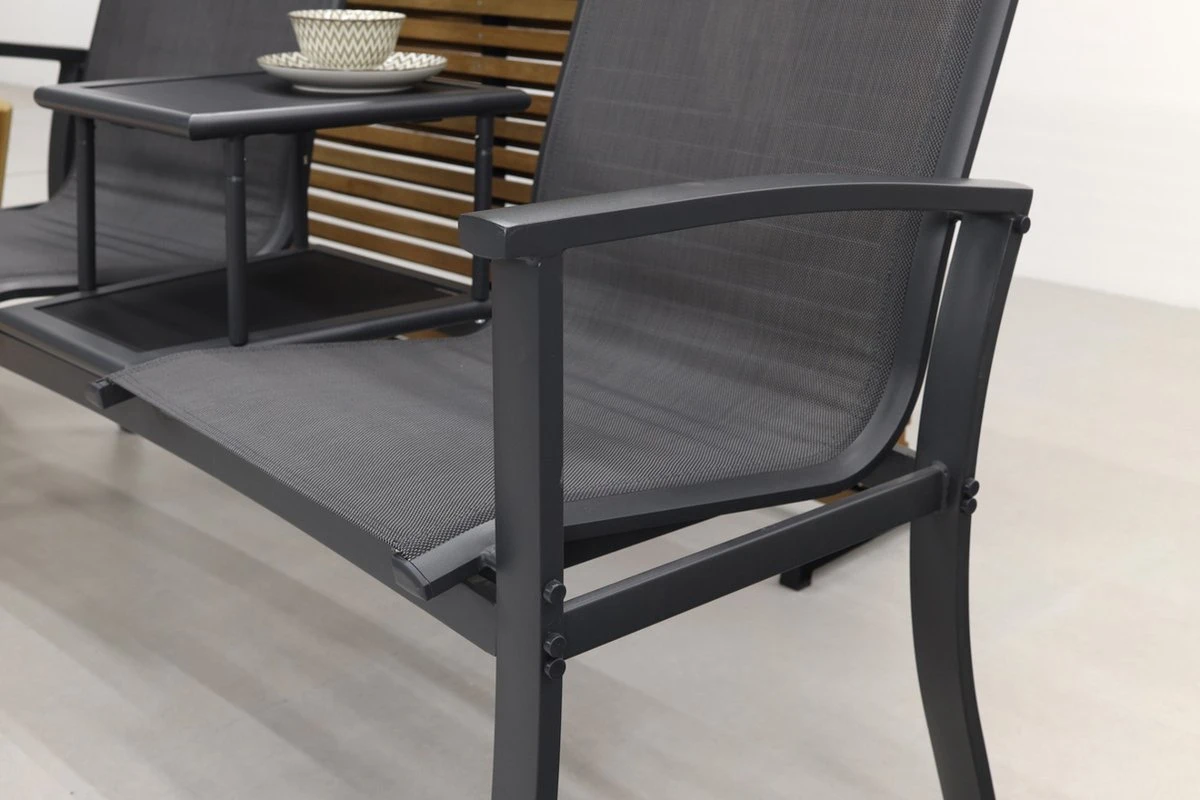 Tete-a-Tete Aluminium Tuinbank Felix - Afbeelding 8