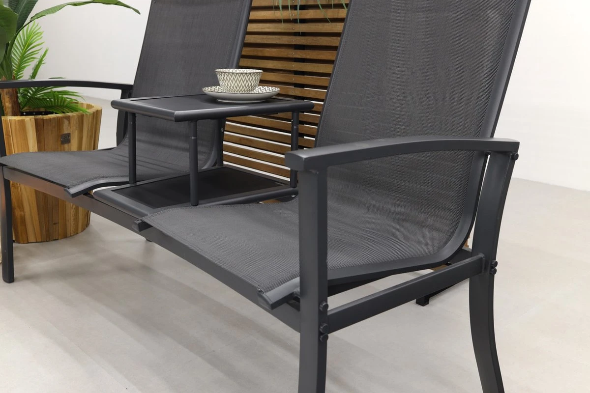 Tete-a-Tete Aluminium Tuinbank Felix - Afbeelding 11