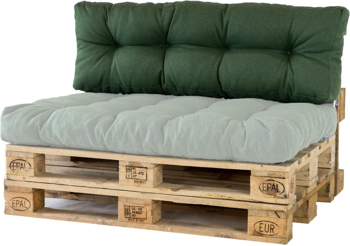 2L Home & Garden Rugkussen Metro Olijf - 120 X 40cm - Afbeelding 2