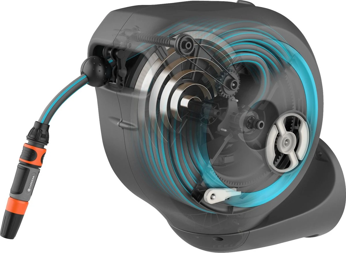 GARDENA - Wandslangbox RollUp M - 20m Slang - 11 Diameter - Afbeelding 3