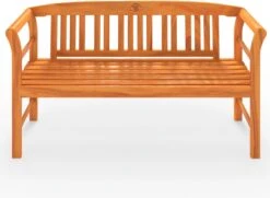 Casaria Tuinbank Rose - Eucalyptushout FSC®-Gecertificeerd Bruin