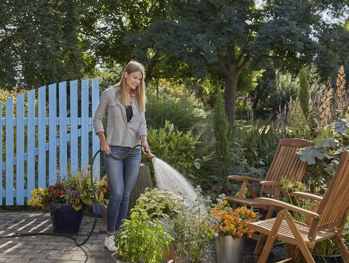 GARDENA - Textielslang Liano - Met Aansluitset - 10m Tuinslang - 13mm - Afbeelding 2