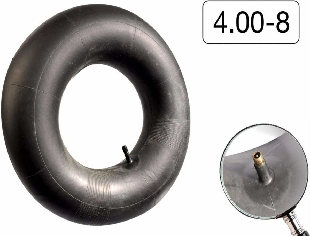 Benson Binnenband Klein Met Recht Ventiel – 4.80/4.00-8 – Geschikt Voor Bolderkar Steekwagen Of Kruiwagen - Afbeelding 6