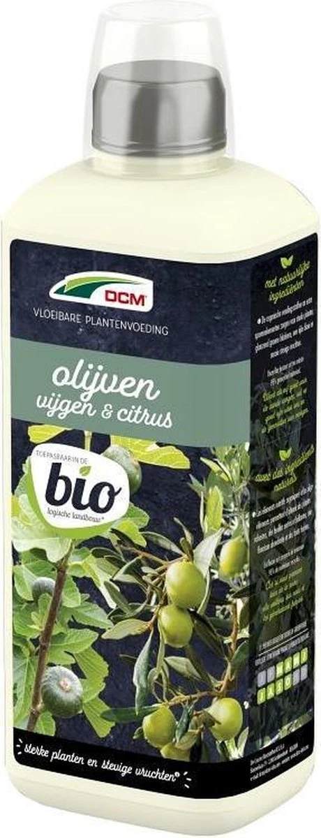 Dcm Meststof Vloeibaar Olijven & Vijgen - Siertuinmeststoffen - 800 Ml Bio - Afbeelding 2
