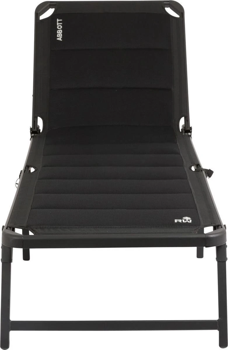 Redwood Abbott Ligbed - Stretcher/ligbedden - Inklapbaar - Zwart - Afbeelding 5