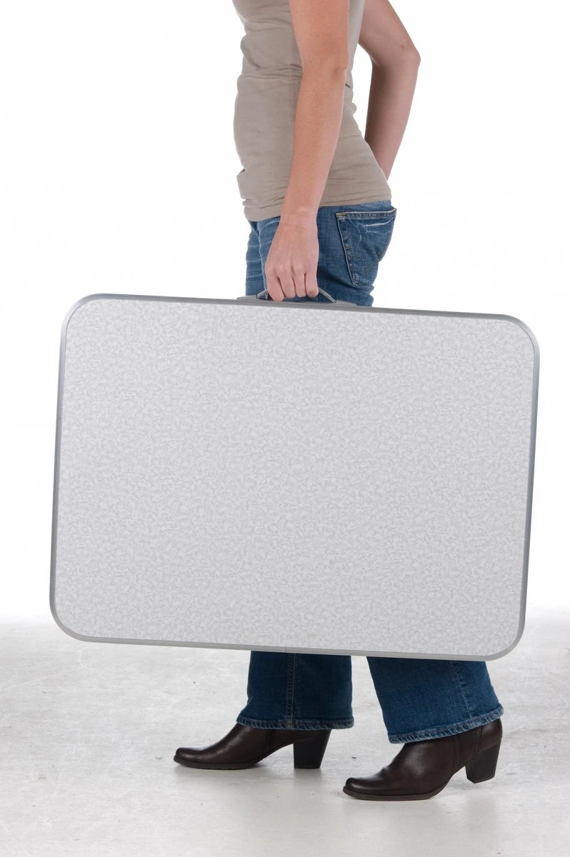 Camp Active Campingtafel - Opvouwbaar - 2 Hoogtes - 75 X 55 X 25-59 Cm - Afbeelding 4