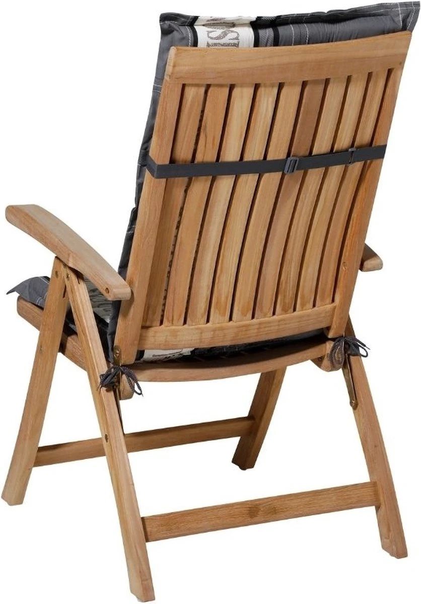 Madison Tuinkussen Hoog Madison Garden 123x50 Cm - Grijs - Afbeelding 4