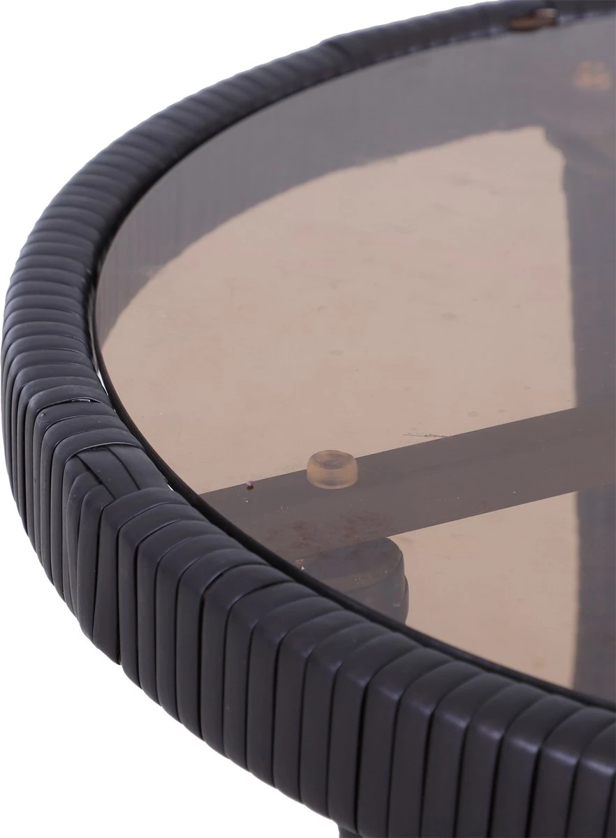 Outsunny Tuinset 7-delig Schommelstoel Set Zitgroep Met Kussens Rotan Bruin 863-030 - Afbeelding 2