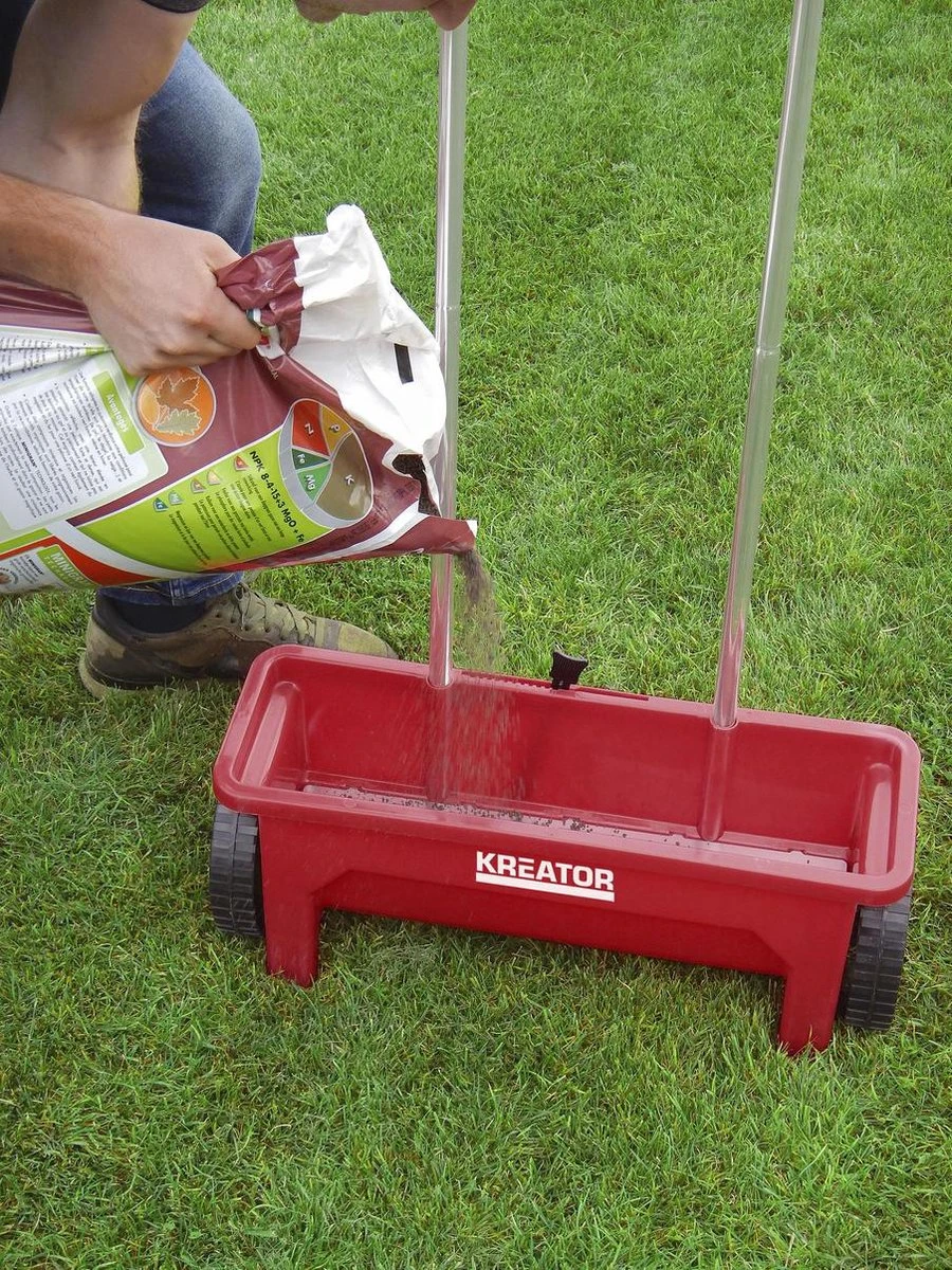 Kreator KRTGR9001 Strooiwagen - 45 Cm Strooibreedte - 12 Liter Inhoud - Afbeelding 2